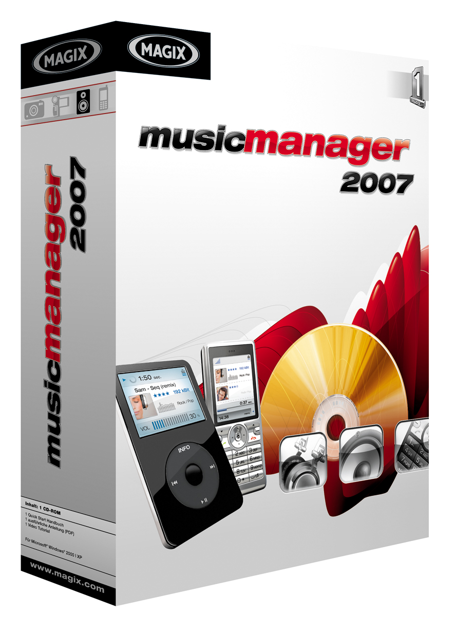 MAGIX Music Manager screenshot